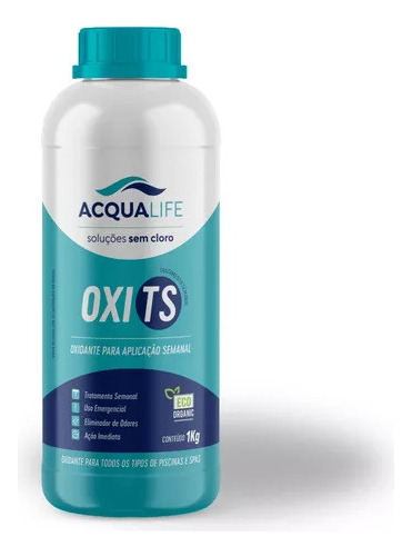 Oxi Ts- 1k Oxidante Auxiliar Para Piscinas