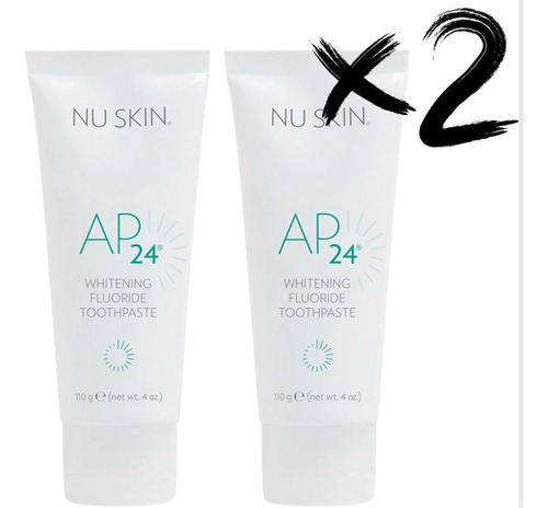 Pack Pastas Blanqueadora Ap24 Nuskin 2x