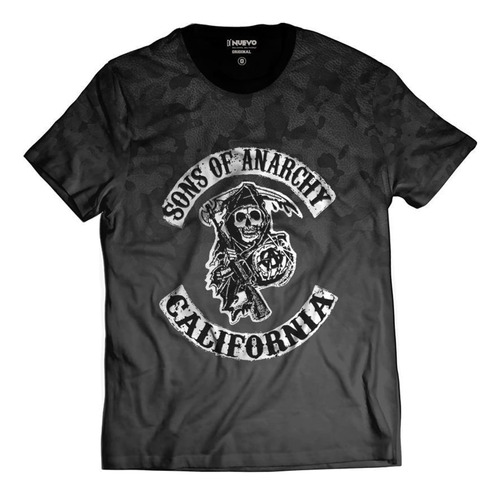 Camisa Camiseta Sons Of Anarchy Motociclistas Samcro