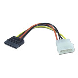 Adaptador Cable Molex A Sata 15cm Nisuta Nscaposa