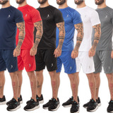 Kit 6 Camisetas Camisas Masculinas Dry Fit Academia Blusa