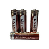 X5 Baterias 18650 Recargables 4.2v 6800mah Para Linterna Led