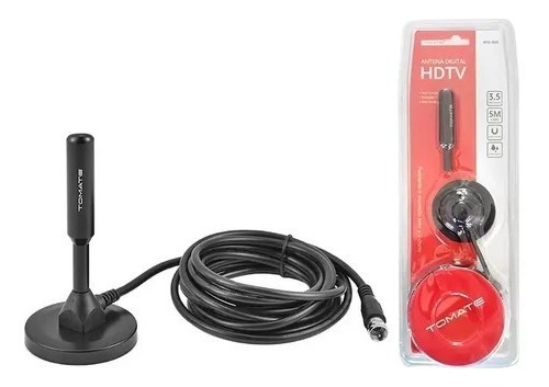 Antena Tomate Digital Mta-3005 Uhf/hdtv Int/ext Cabo De 5m