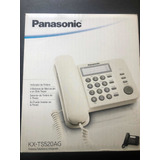 Teléfono Fijo Panasonic Kx-ts520ag Color Negro