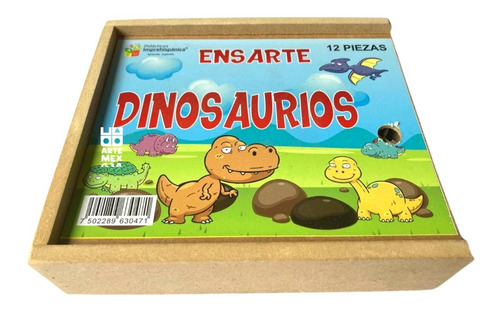 Ensarte Tejer Motricidad Dinosaurio Juego Infantil Didáctico