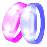 50p Pulseras Led Con App Control Dmx Conciertos Para Eventos