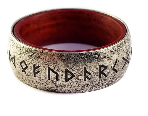 Anillo Amuleto Runas Protección Acero Inoxidable Unisex K | MercadoLibre