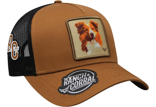 Gorra Border Collie Rojo