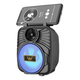 Caixa De Som Bluetooth Usb Pendrive, Radio, Porta Celular 8w