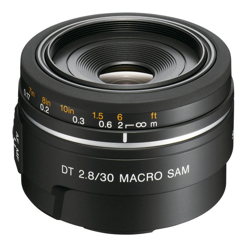 Sony Dt 30mm F/2.8 Macro Sam Lente