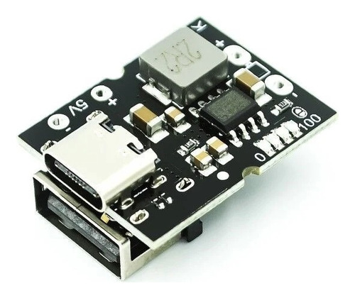 Modulo Para Carga Y Descarga Batería Litio Usb Tipo C 5v 2a