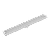 Ralo Invisível Oculto Linear 90cm Pvc Branco Banheiro Tigre