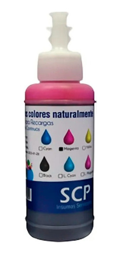 Tinta Alternativa Scp Para Epson Light Cyan - Light Magenta