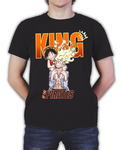 Playera Luffy 5th Gear Niño Rey De Piratas One Piece Algodon