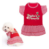 Expawlorer Vestidos De Navidad Para Perros Pequeños Y Cachor