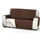 Funda Cobertor Cubre Sofa Protector Reversible 2 Cuerpos