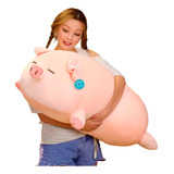 Peluche Cerdo Gigante 1 Metro Grande Jumbo Puerco Kawaii