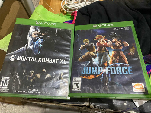 Jump Force Y Mortal Combat Xbox One