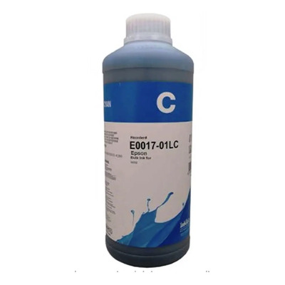 Tinta InkTec E0017 Cian Base Agua 1L Compatible Epson EcoTank L555 L3110 | MercadoLibre