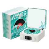 Waves Record Player Altavoz Bluetooth Inalámbrico Con