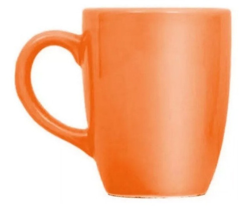 Taza Jarro Mug Cerámica 300 Ml Color Desayuno X6