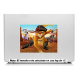 Vinil Sticker Laptop 13 PuLG. Gato Con Botas Shrek Mod. 0005