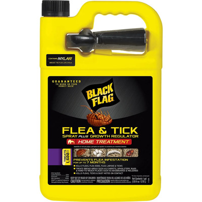 Insecticida Black Flag Mata Pulgas Garrapatas Ácaros 128 Oz