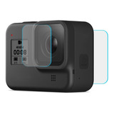 Lente Vidrio Templado 9h Gopro 8 Protector Pantalla Lens 