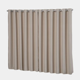 Cortina Corta Luz 4,00 X 2,30 Blackout Para Porta Sala Luxo Cor Palha