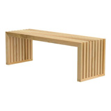 Banca De Madera De Teca Premium Para Terraza 80x50x50