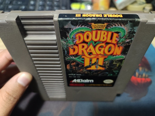 Double Dragón 3 Nintendo Nes Originale Doble Dragón Lll