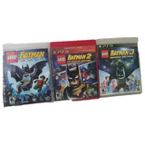 Lego Batman Trilogía Playstation 3 Ps3 Físicos Originales 