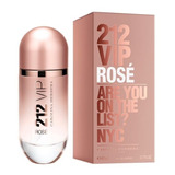 212 Vip Rosé Edp 80ml Feminino | Original + Amostra Brinde