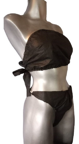 Kit Ropa Desechable P/ Spa 50 Top Y 50 Bikini, Alta Calidad