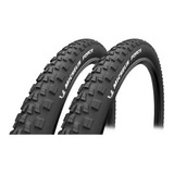 Par 2 Pneu Aro 29 X 2.25 Balão Michelin Force Cravo Bike Mtb