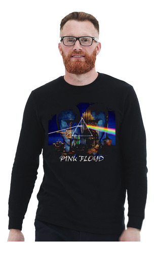Polera Ml Pink Floyd Rock Division Bell Rock Abominatron