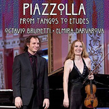 Cd Piazzolla / Darvarova / Brune Desde Estudios A Tangos -.