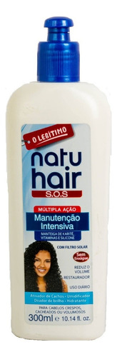 Creme Sem Enxágue S.o.s Manutenção Intensiva 300ml Natuhair