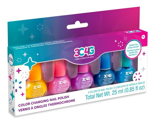 Esmalte De Uñas Que Cambia De Color Make It Real Niña Regalo