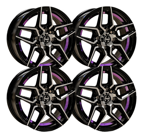 Rines Purple Undercut 13 4x100/114.3 Tsuru, Chevy, Atos