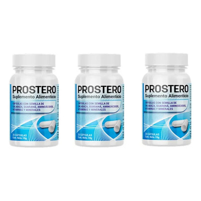 3pack Prostero Alivia Síntomas De Próstata 20caps Sfn 3pack | Envío gratis