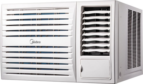 Aire Acon Midea  Ventana Frio Solo 3400w Mcve12re22f1 Blanco