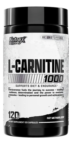 Suplemento En Cápsulas De Lipo-6 Carnitina L-carnitina Hci Lipo-6 Carnitina De Nutrex Research