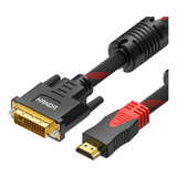 Cable Hdmi A Dvi D Adaptador 24+1 Dual Link Video 1.5 Metros Marca Handa