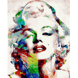 Lienzo Para Pintar Por Números Marilyn Monroe