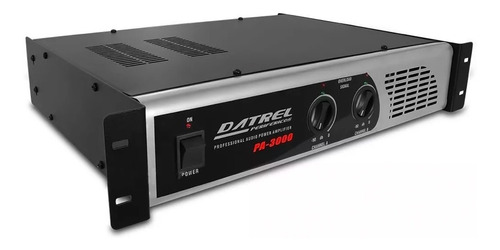 Amplif Potência De Som 400w Rms Profissional Pa-3000 Datrel 