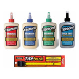 Cola Titebond 1 + 2 + 3 + Quick&thick + Pincel Titebrush