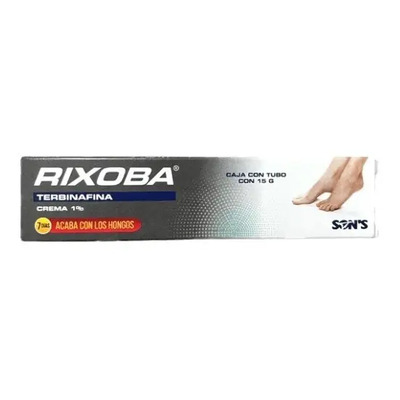 Terbinafina Rixoba Antimicotico Hongos Crema 1% Sons 15g  | Envío gratis