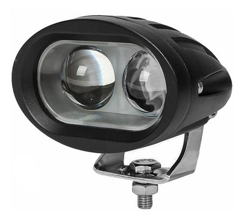 Par Faros 2 Led Lupa Ovalo Auxiliar Tipo Wall-e 12/24v