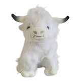 Juguete De Peluche De Vaca De Las Tierras Altas Simulado